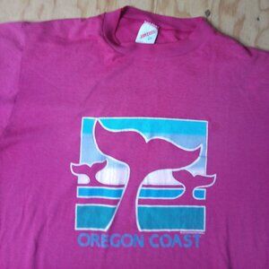 Vintage Oregon Coast Whale Tails T-Shirt